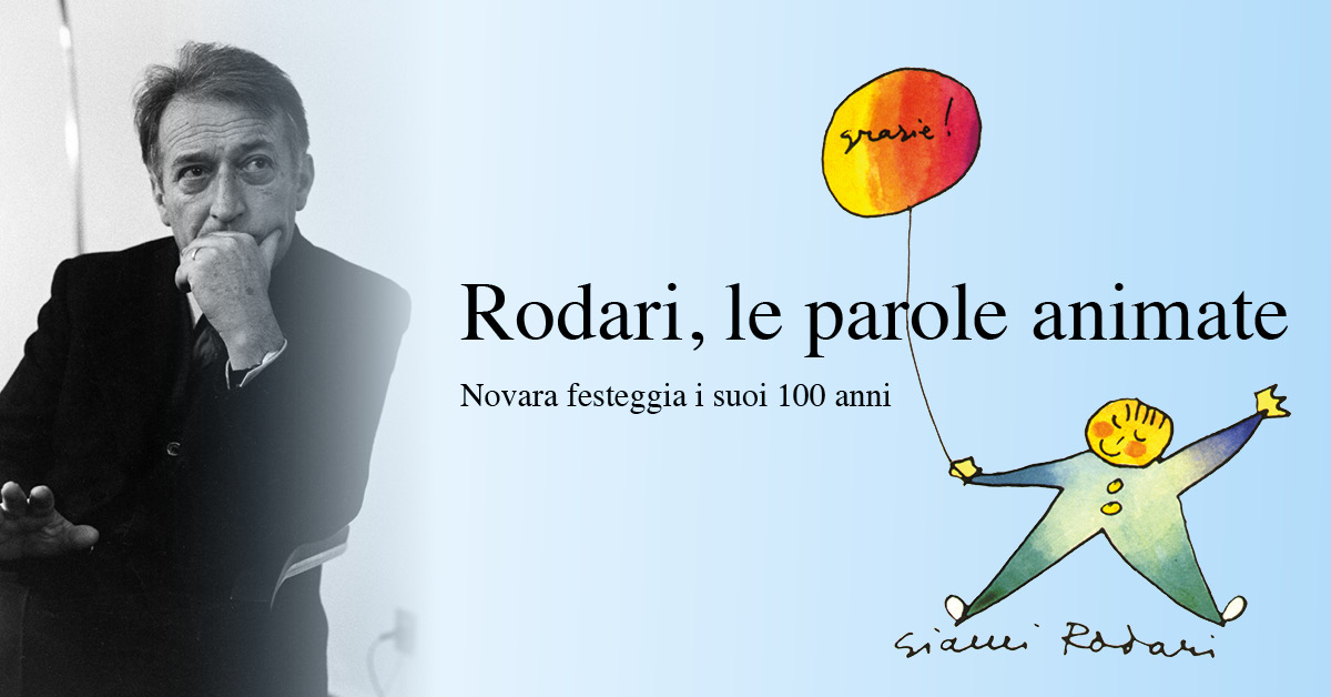 In biblioteca una mostra su “Rodari, le parole animate”:  un viaggio con i suoi illustratori, da Munari a Luzzati ad Altan